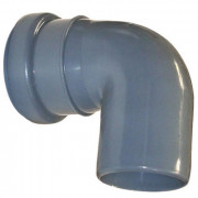 Уголок (отвод) 50*90 внутренней канализации Уголок (отвод) 50*90 внутренней канализации
